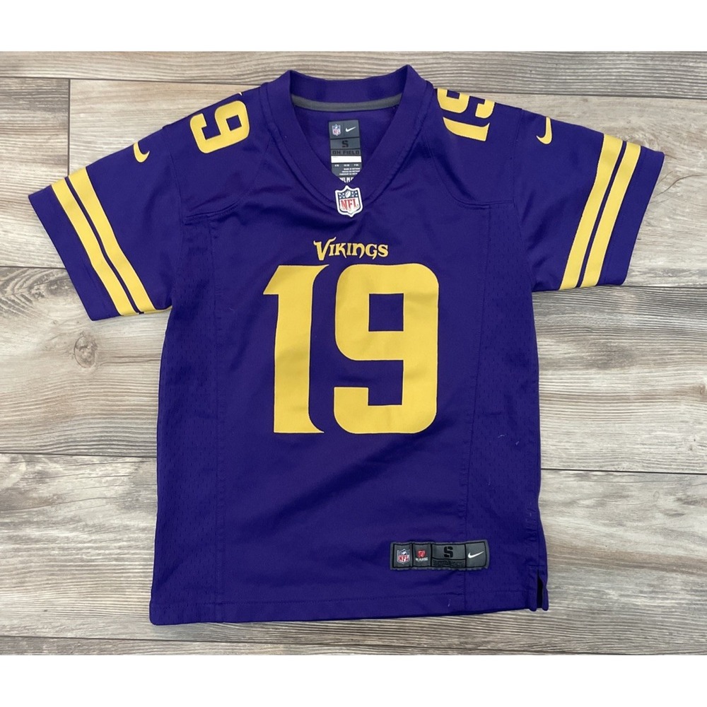 Nike Youth NFL On The Field Minnesota Vikings Adam Thielen Football Jersey S-8